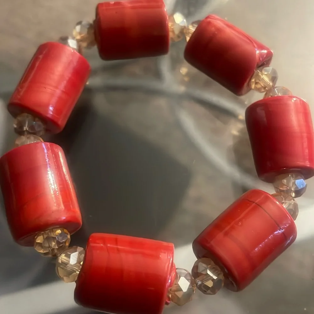Coral Bracelet